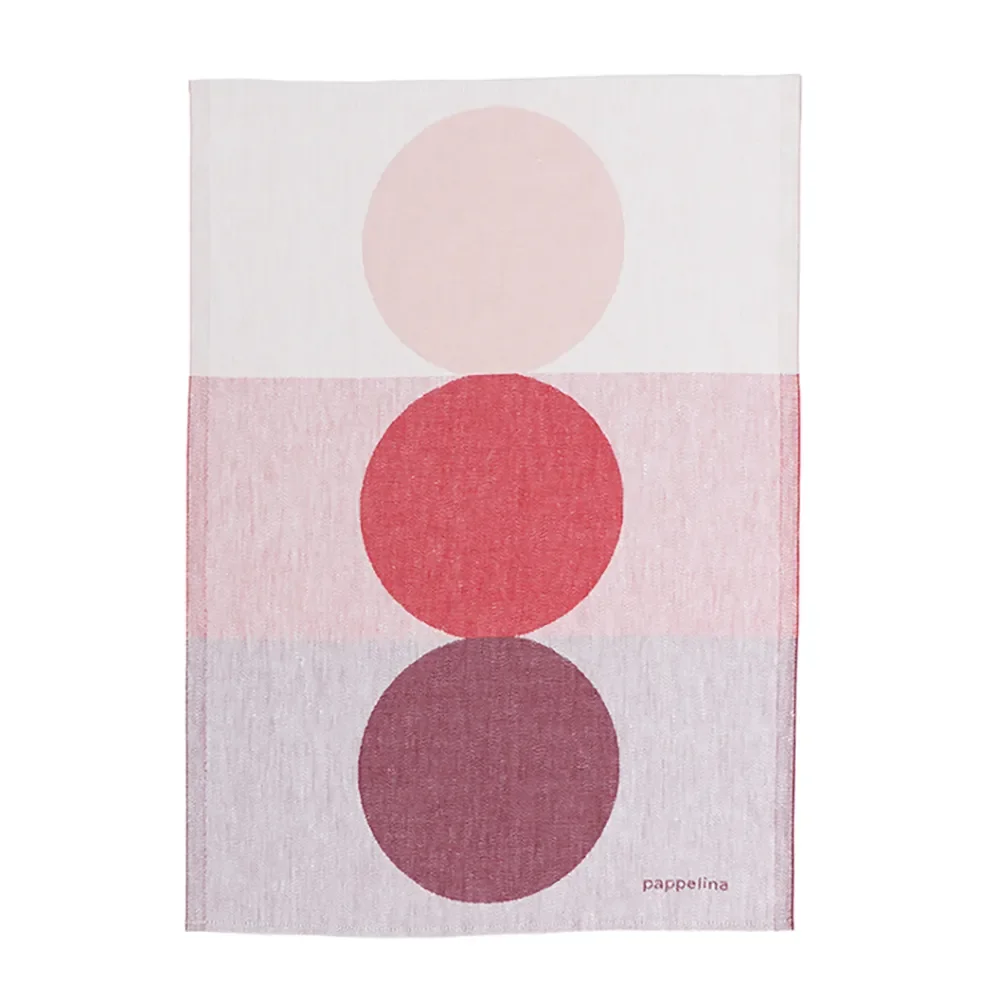Pappelina, Woven Kitchen Towel Otto Red 46 x 66 cm