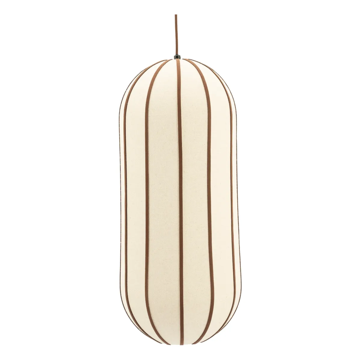 lamp Cocoon 1 pendel 27,5x27,5x66 cm natur
