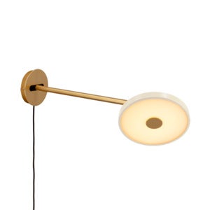 Asteria Wall Long Væglampe Ø15 cm Pearl White