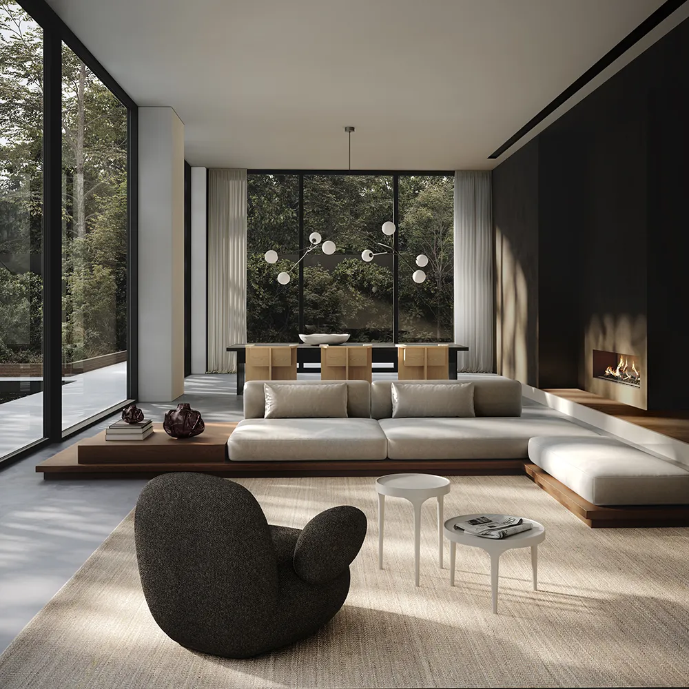  Phantom Sofabord Højt - Birk