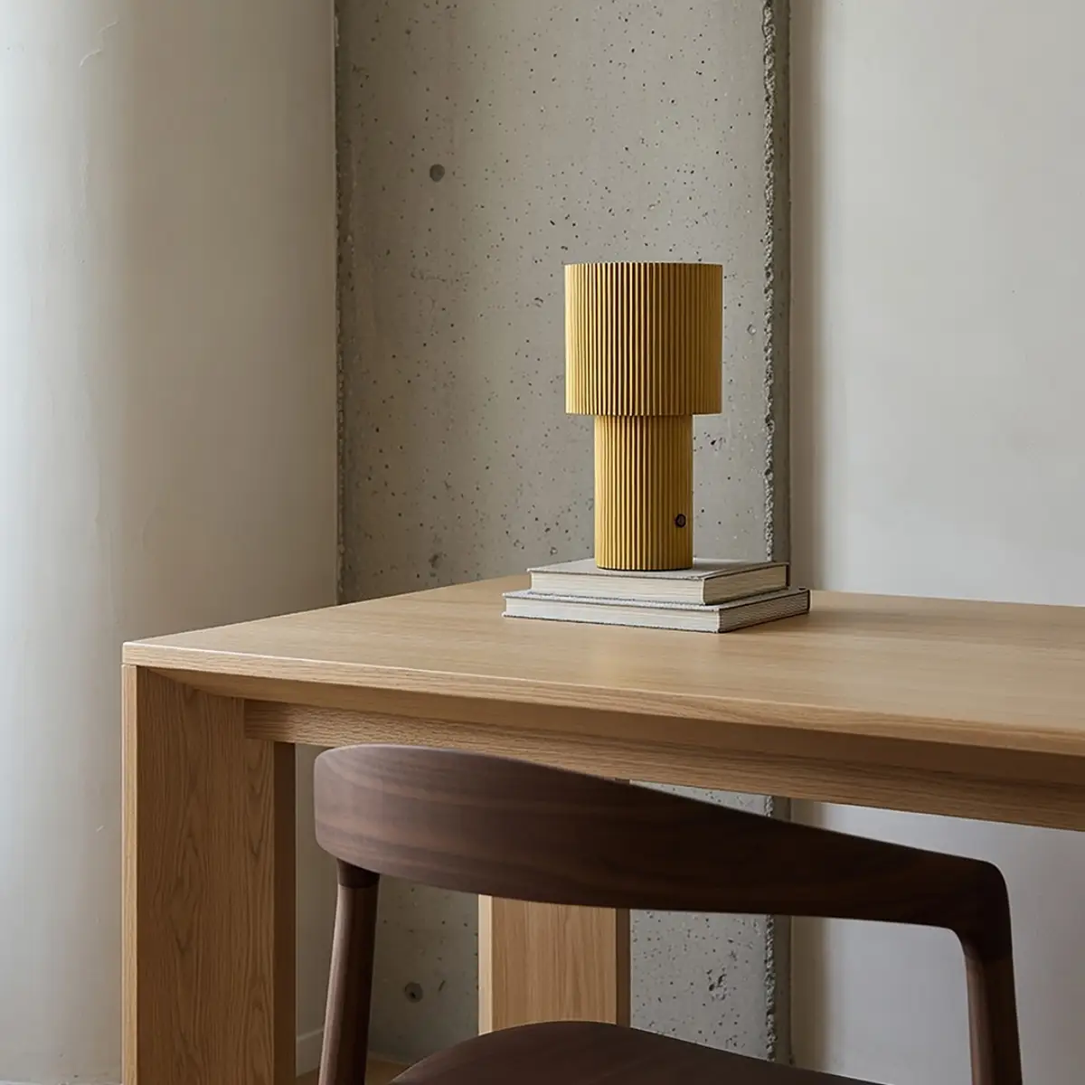 Iluma bærbar bordlampe Ø12,2 x H22,1 cm Metal Guld
