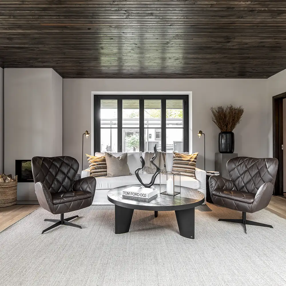 Jade Lænestol Espresso leather