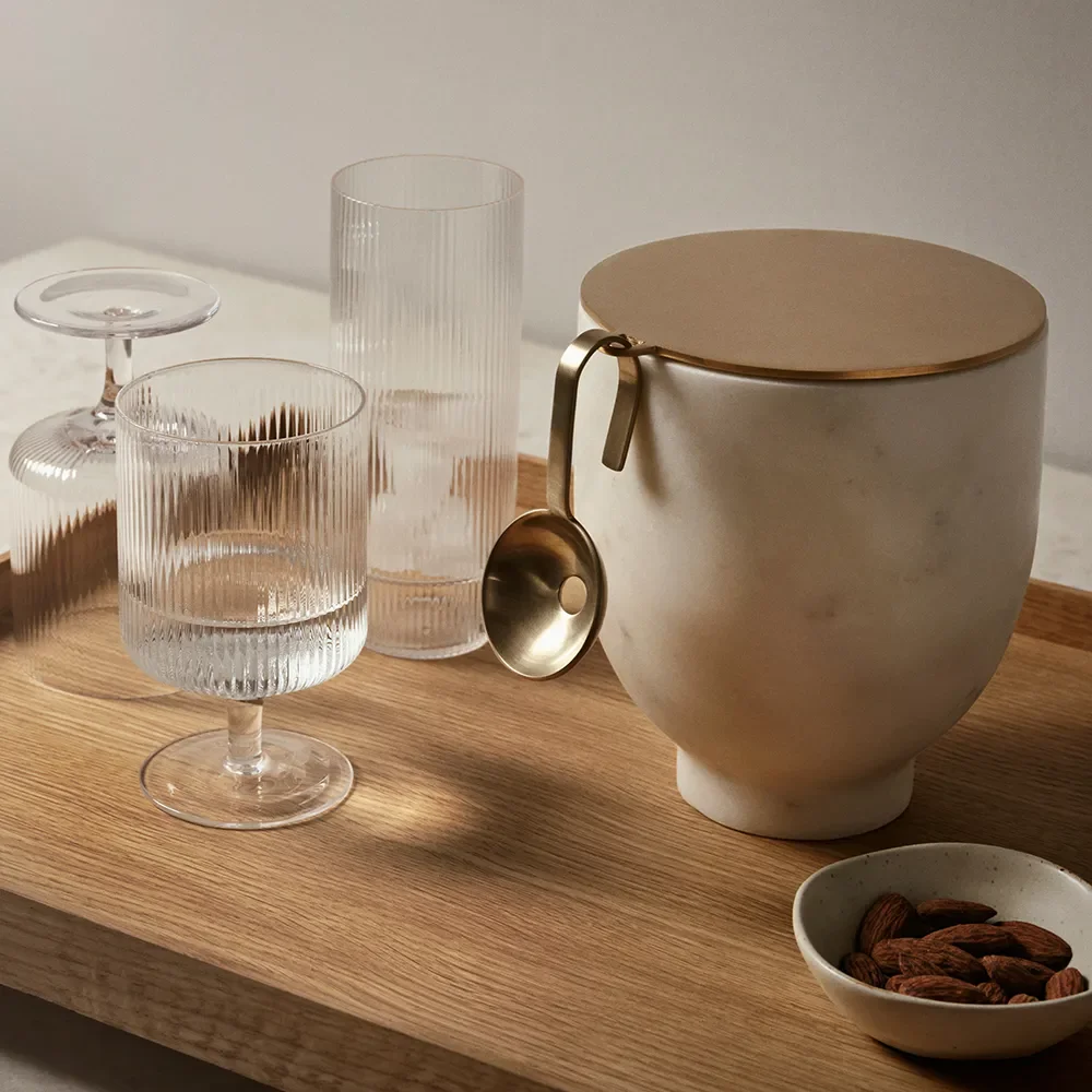 Ripple Vinglas i 2-pak - Clear