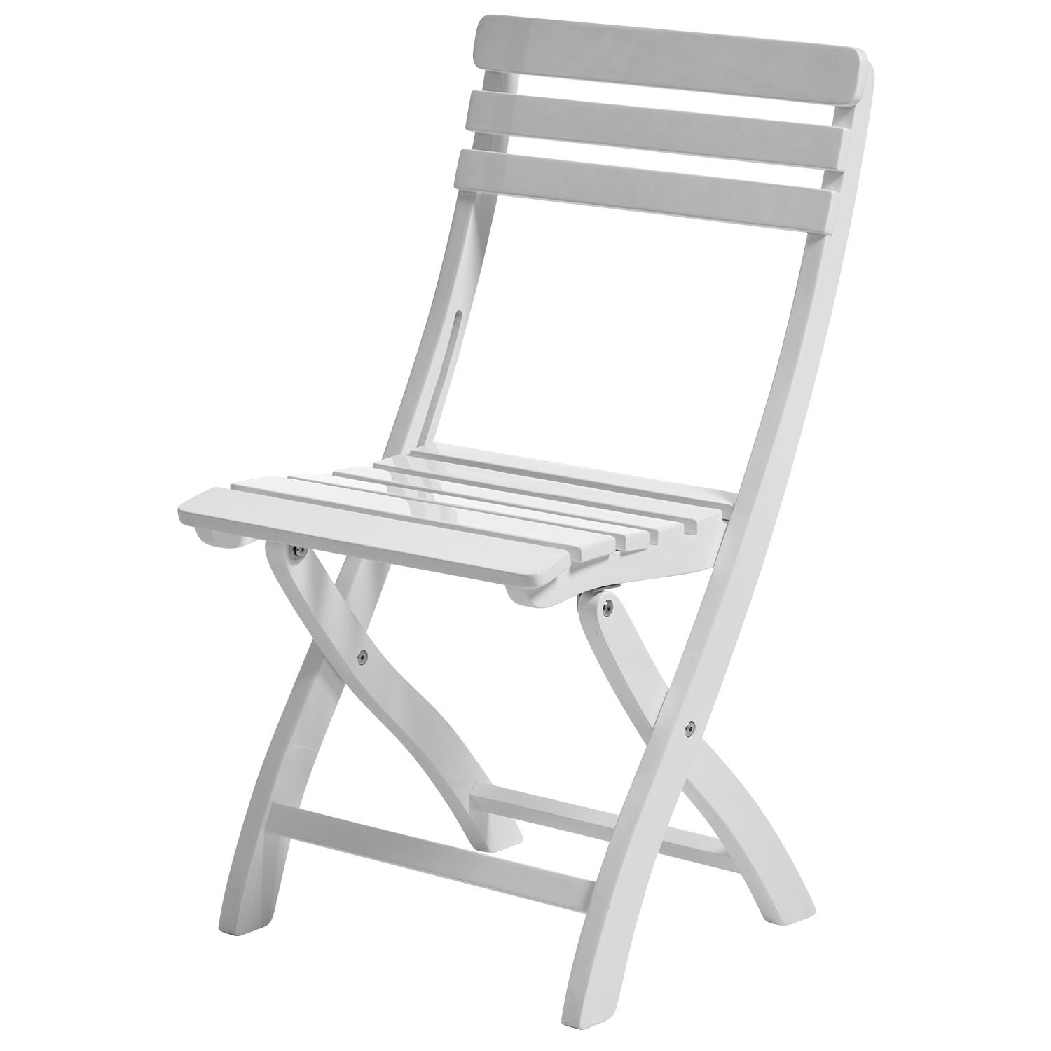 Clarish folde stol hvid 