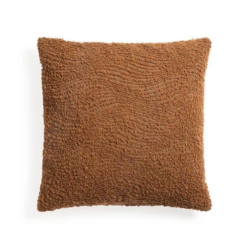 Pude Wave 50x50 cm Cinnamon