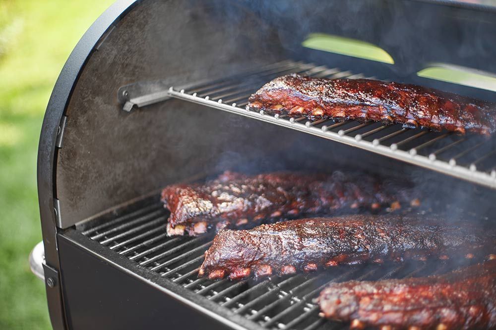 Smoke fire ex4 gbs Pelletgrill sort