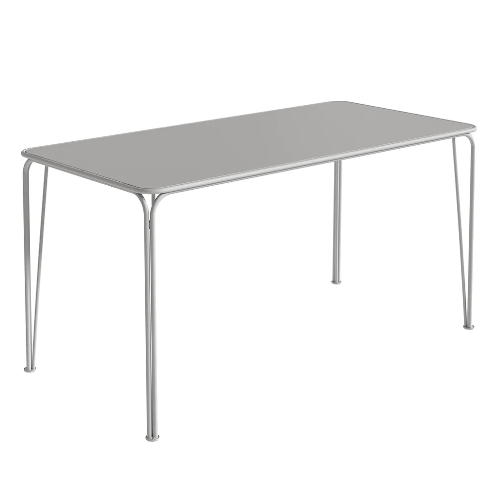 Grythyttan Stålmöbler, Libelle bord 140 cm Grå