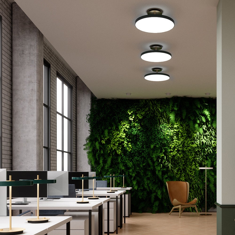 Asteria Up Loftlampe L Ø60 cm Black