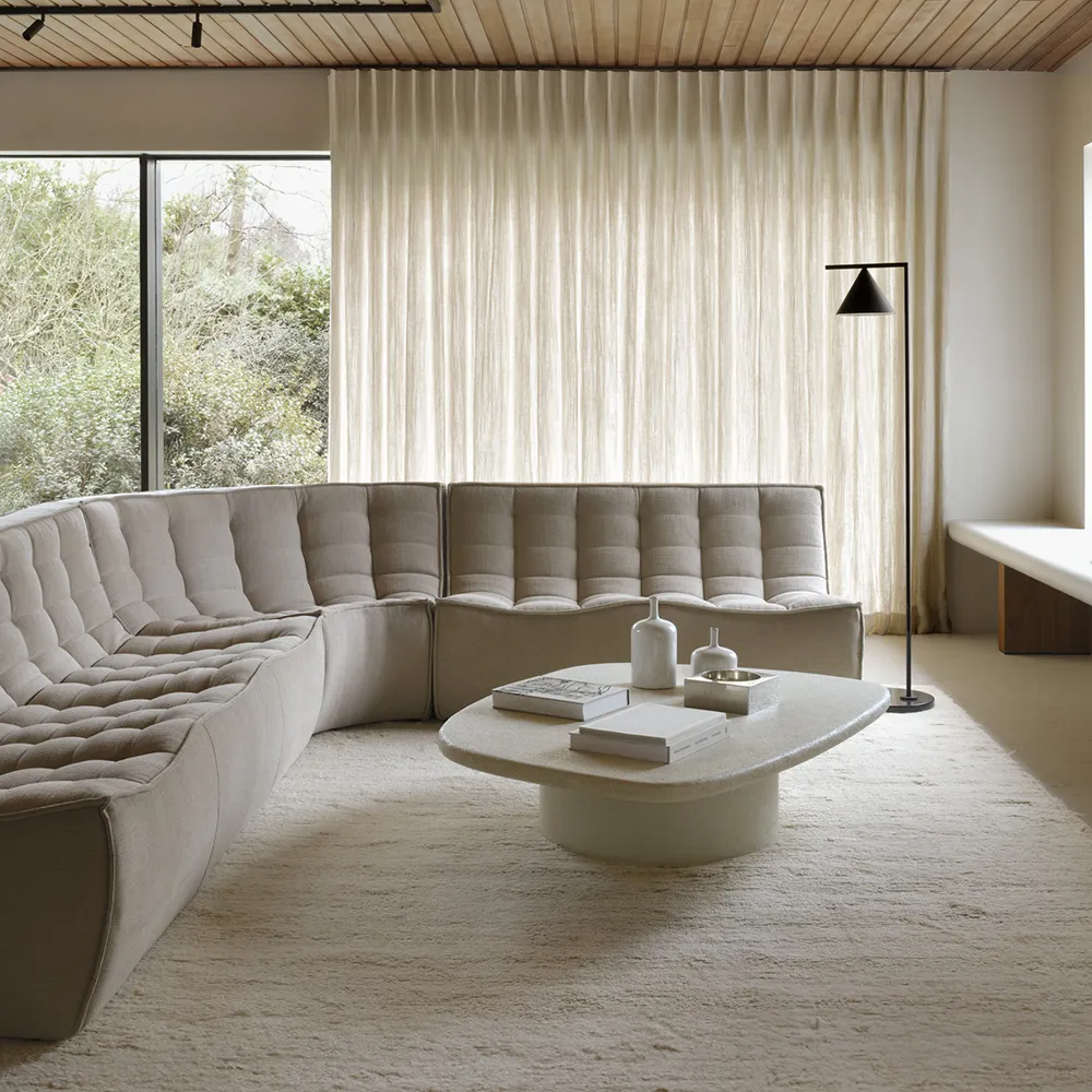 N701 2-personers sofa Ecru