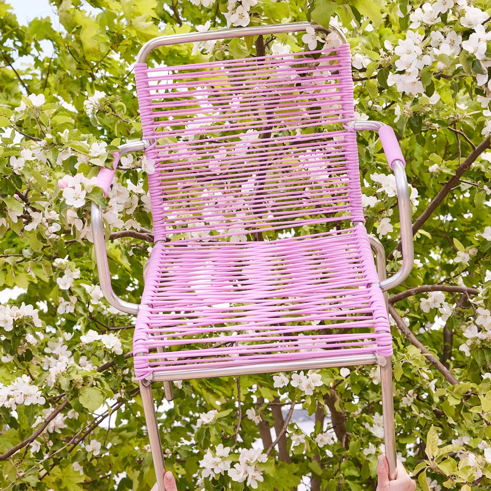 Mya armlænsstol pink 