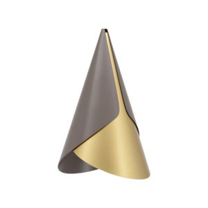 Cornet Lampeskærm Umber/Brass