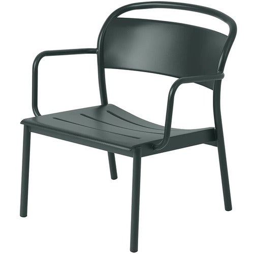 Linear Steel Lænestol Dark Green 