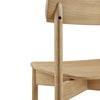 Risu Spisestol Lakeret Eg