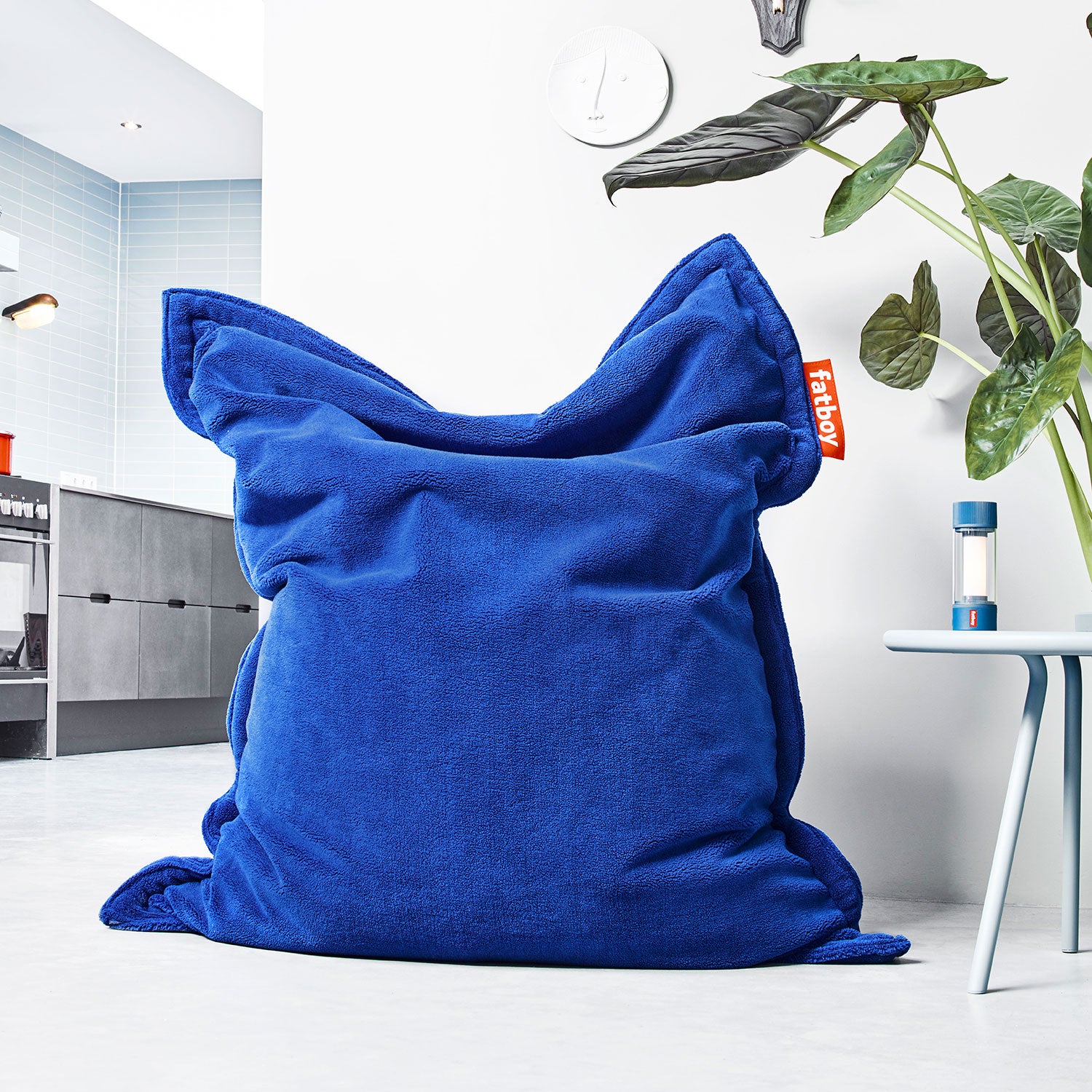 Original slim teddy Sækkestol off-white