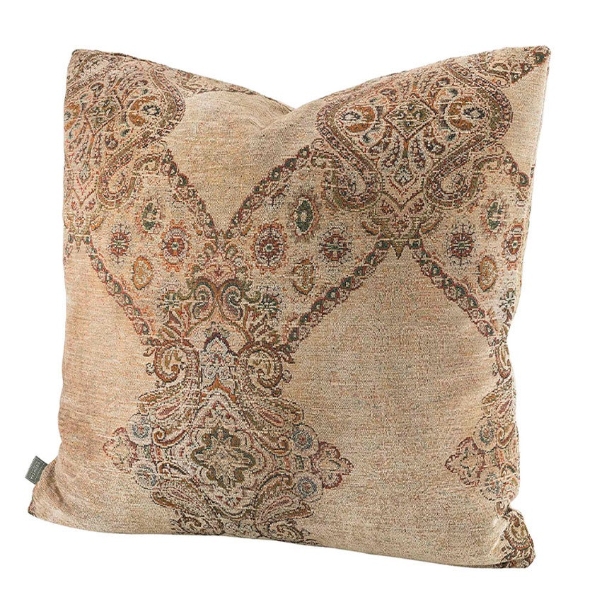 Miralago Paisley Plain pudebetræk 50x50 cm Beige