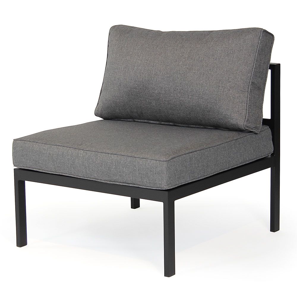 Brafab, Leone Midtersektion Sort/Grå Aluminium Brafab