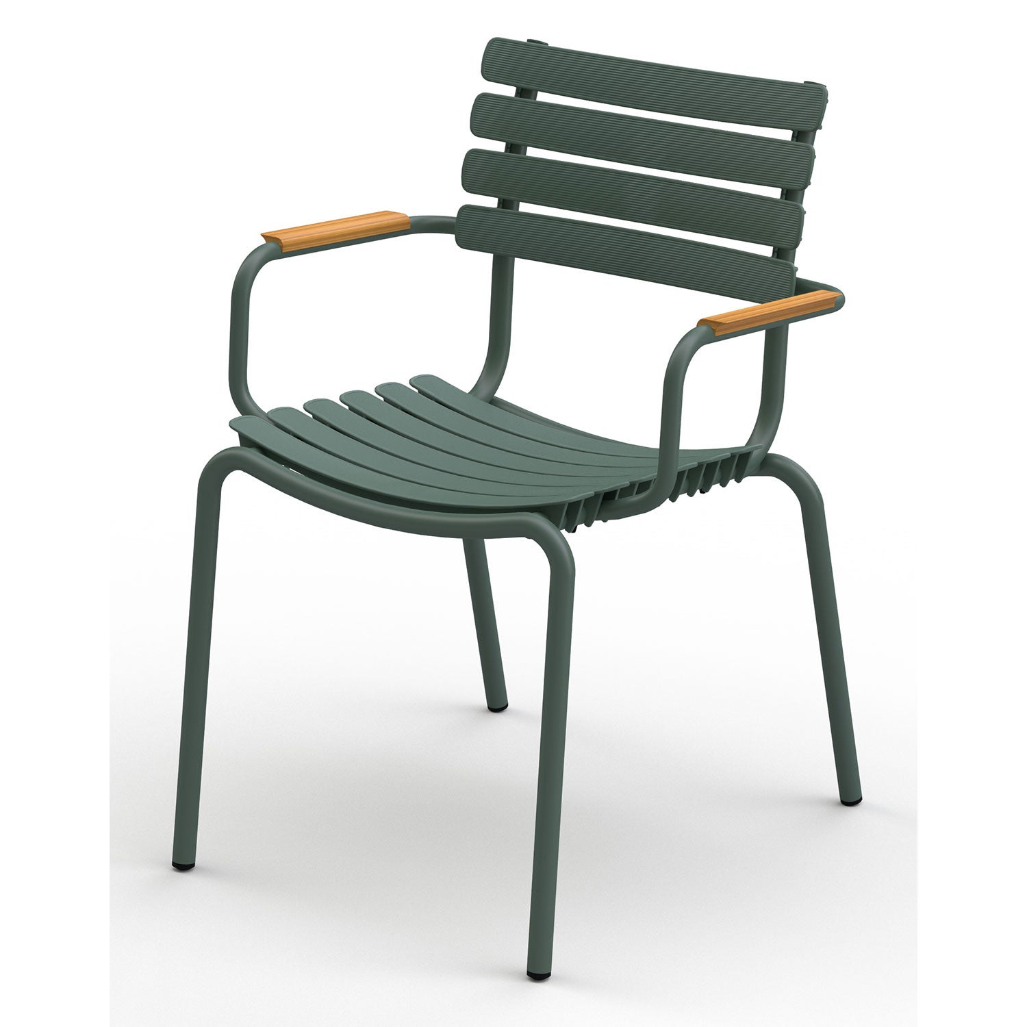 Houe, ReCLIPS spisestol Grøn/Grøn Aluminium-Bamboo