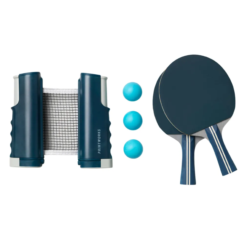 Printworks, Portable Table Tennis - Ping Pong