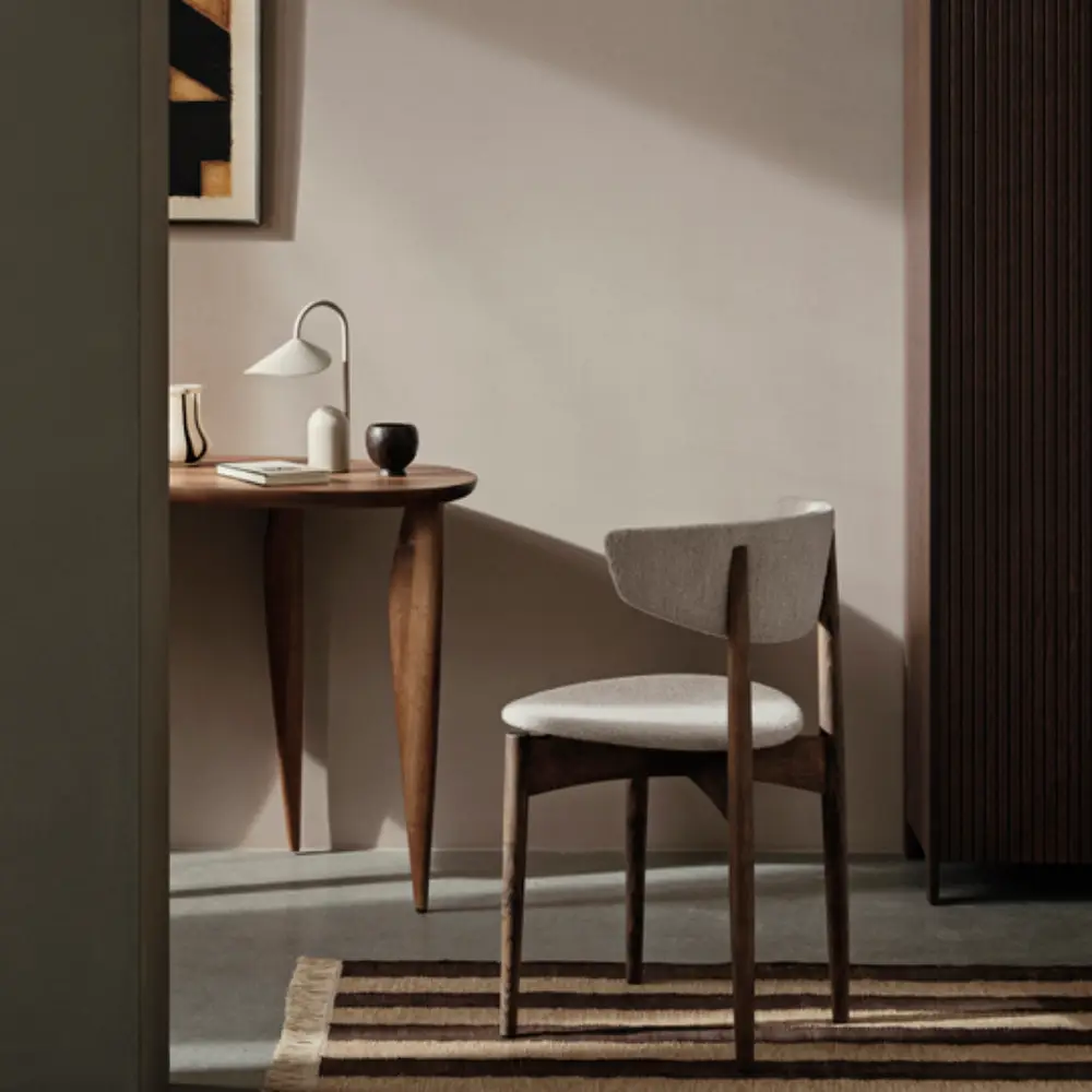 Ives Tæppe 80x200 cm - Tan/Chokolade