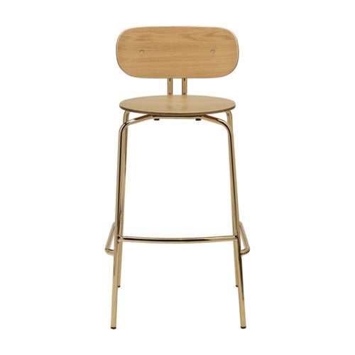 Curious Barstol Eg/Messing