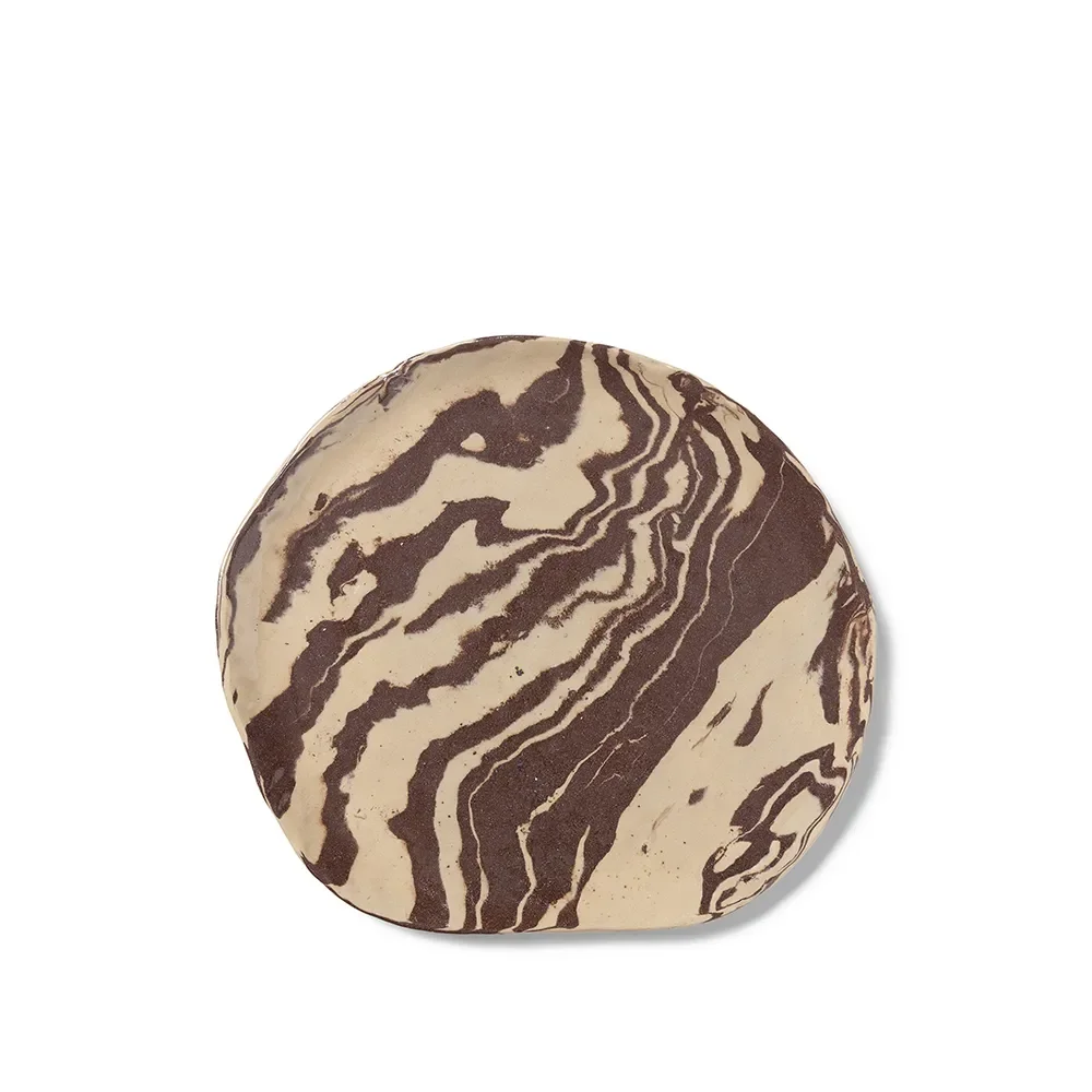 Ferm Living, Håndlavet Tallerken Ryu 34cm