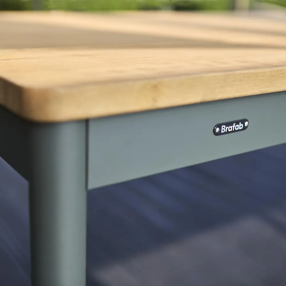 Nox Spisebord 90x238 cm Bambus/Nordic Green