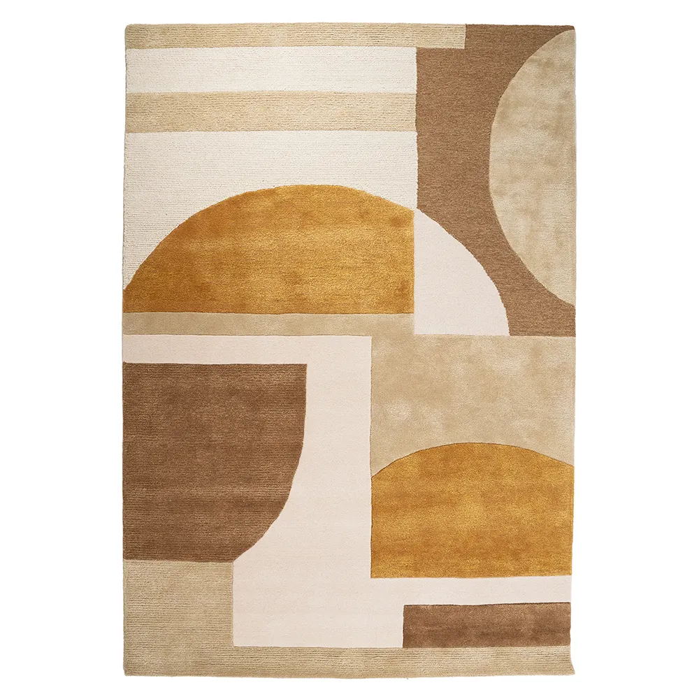 Tæppe Kazi Mustard 190x290 cm
