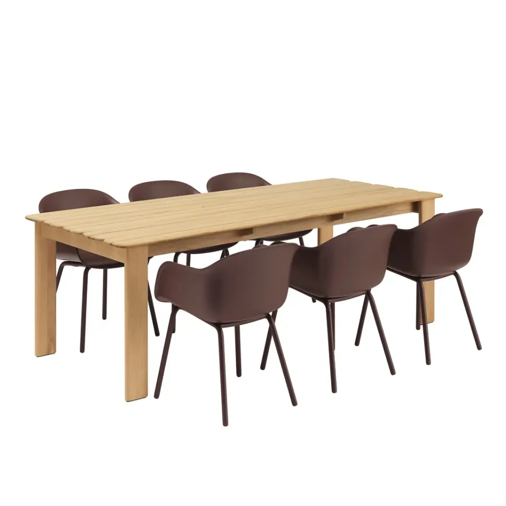 Udebord i Teak Assemble