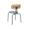 Curious Spisestol Eg/Sort Metal Bright Skies