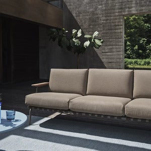 Settle 3-personers sofa Ribbed Weave 5/Taupe 