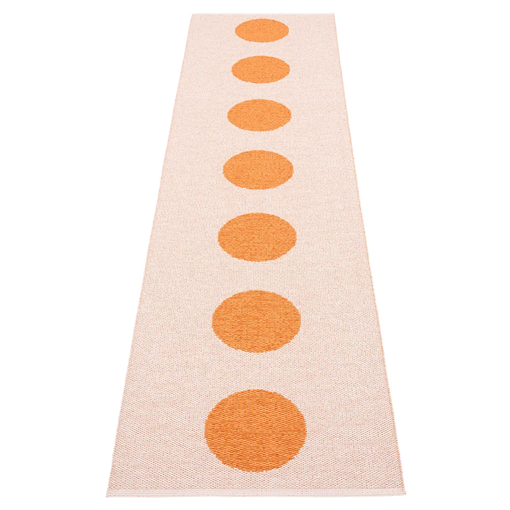 Vera Pop tæppe Pale Orange/Pearl Pink 70 x 280cm