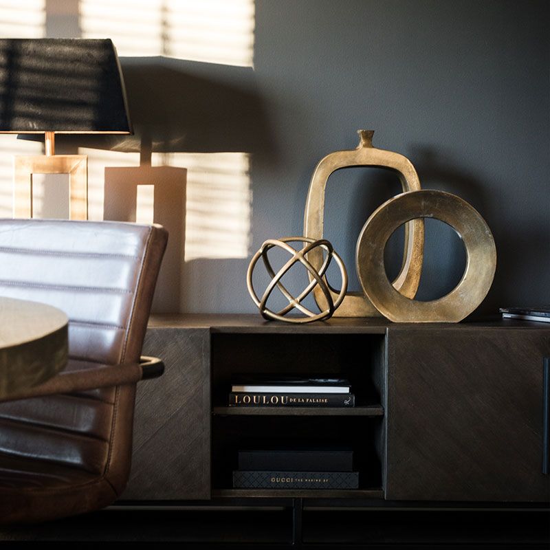 Carlo L Dekoration Vintage Brass Artwood