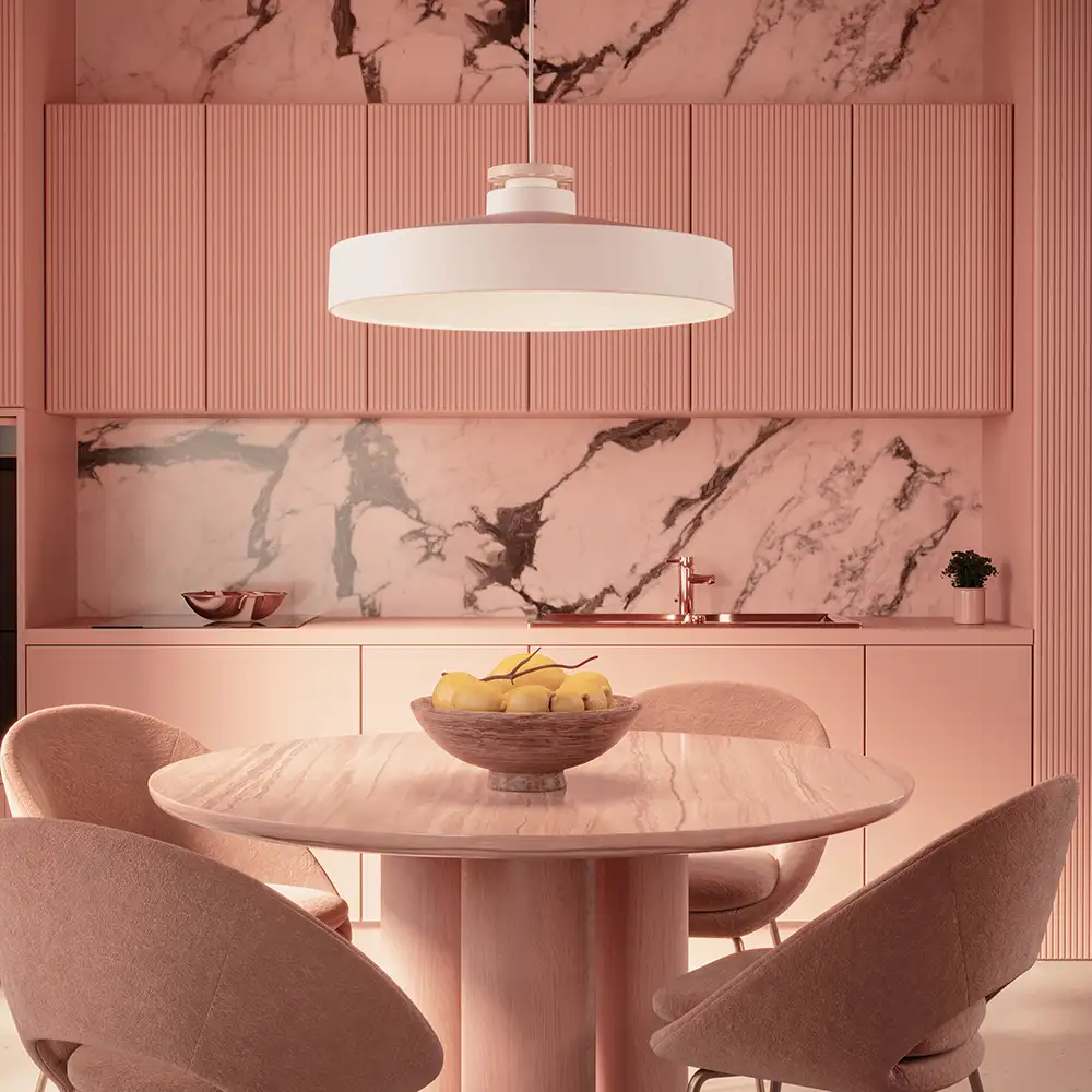 Street pendel L E27 sort