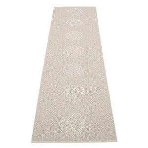 Vera 2.0 tæppe 70x280 cm Linen