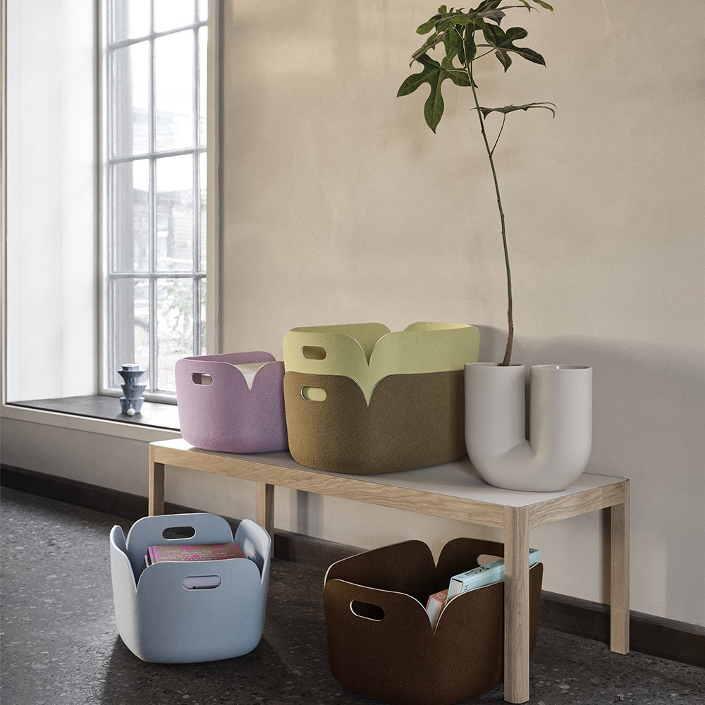  Restore Basket Opbevaringskasse 48 x 35 cm -Light Blue 