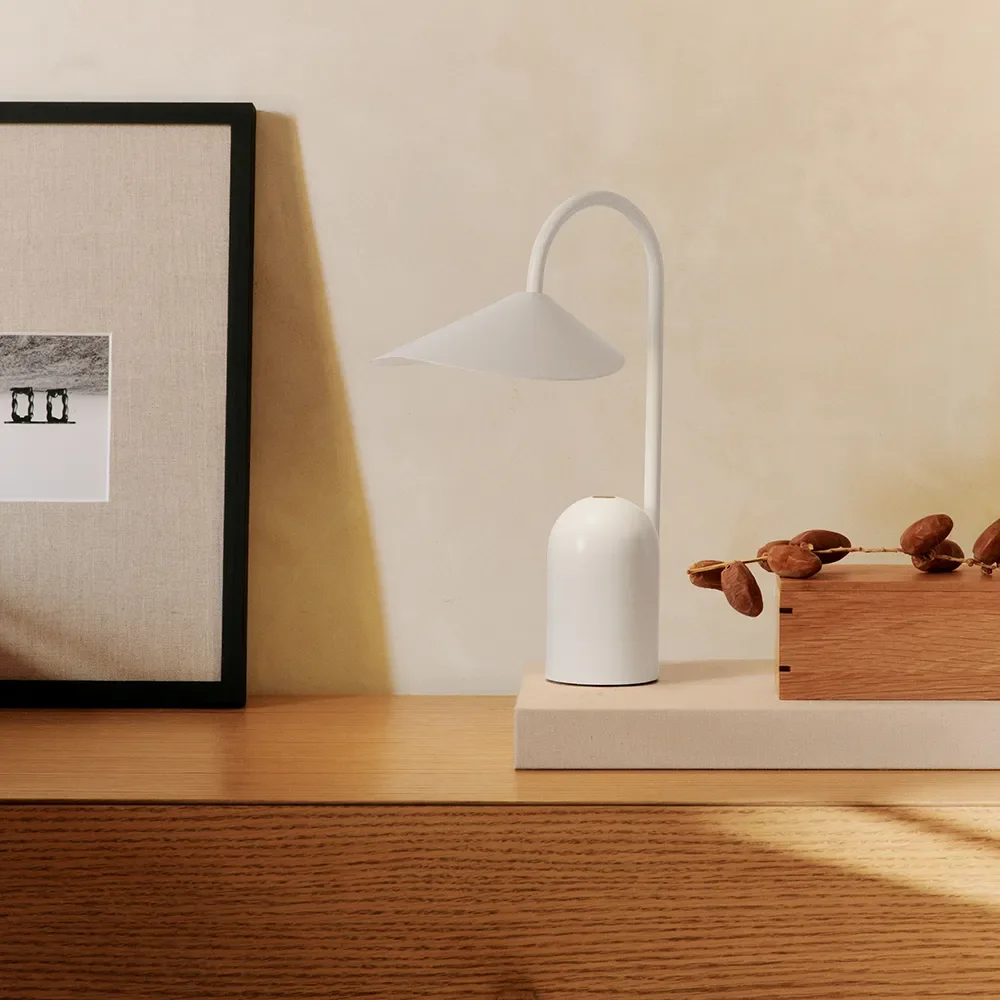 Arum Transportabel lampe White