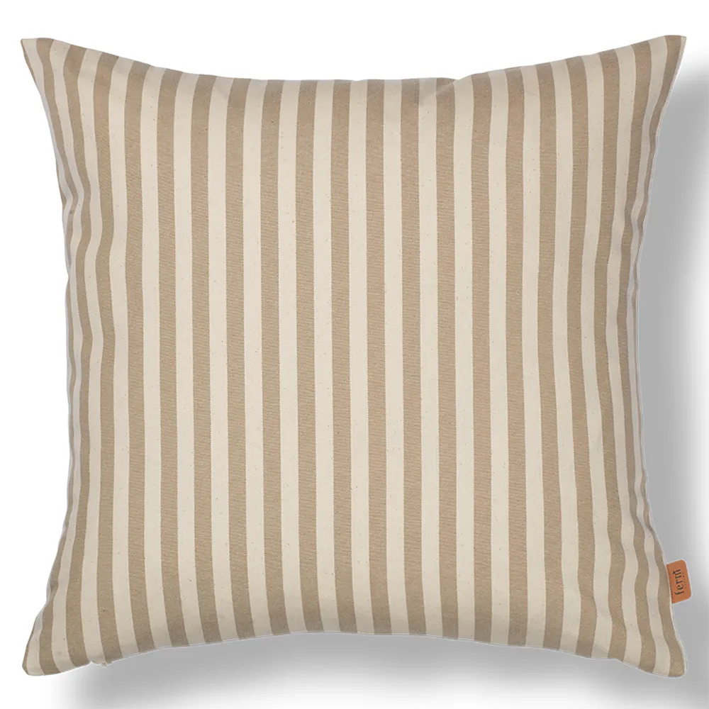 Ferm Living, Strand Ornamental pude Sand/Off-white