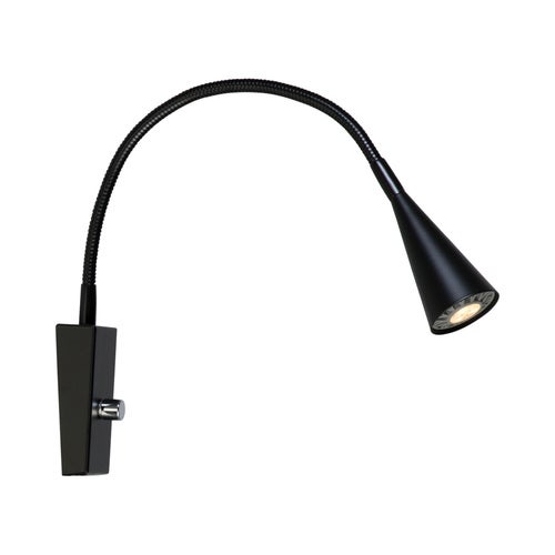 Ledro Vägglampa Mattsvart Mr16 inkl ljuskälla