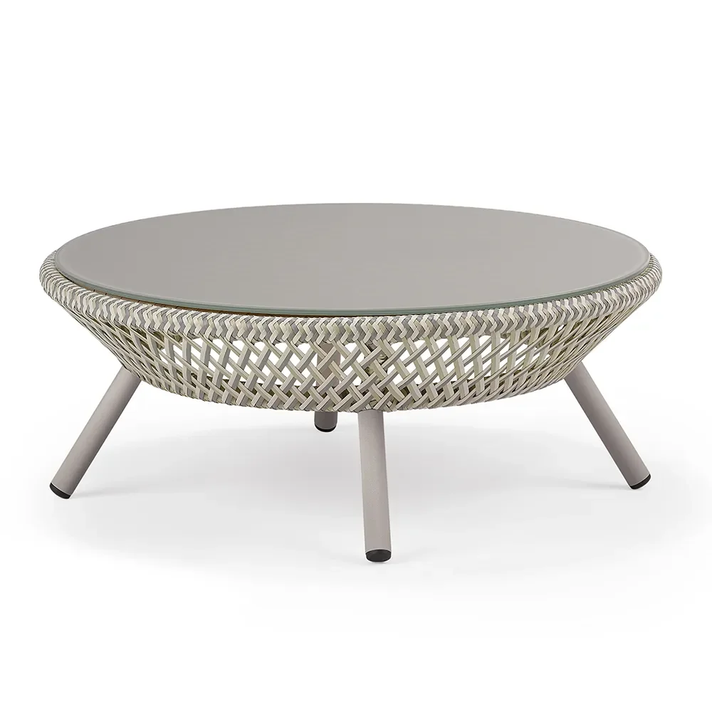 Stel til AHNDA fodskammel / sofabord AB3 lipari 0304 white quartz 0106