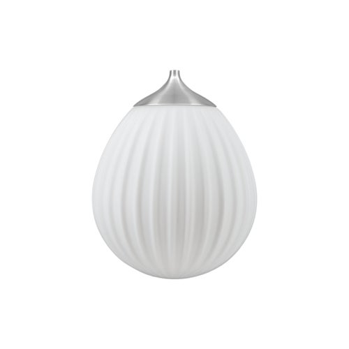  Around World lampeskærm Ø21 cm White/brushed steel