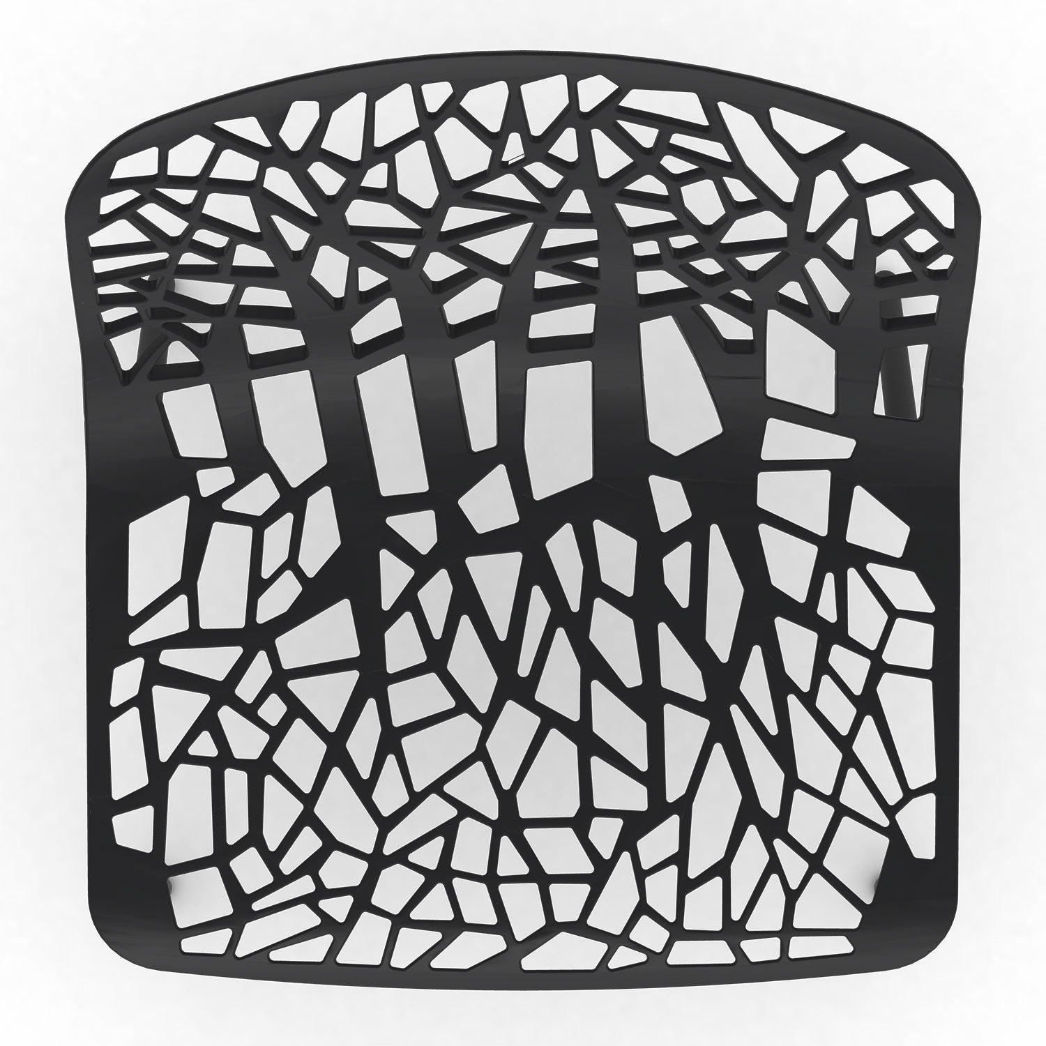 Forest loungelænestol Black 