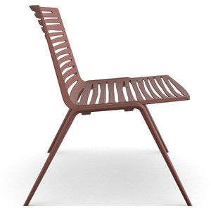 Zebra lænestol Terracotta