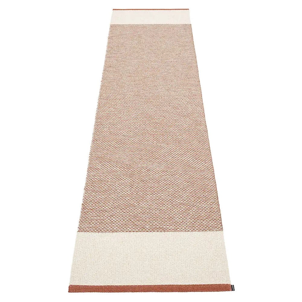 Pappelina, Edit tæppe 70x300 cm Brick
