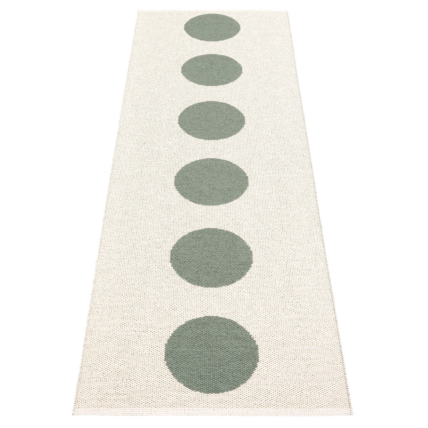 Vera tæppe 70x225 cm army / vanilla 