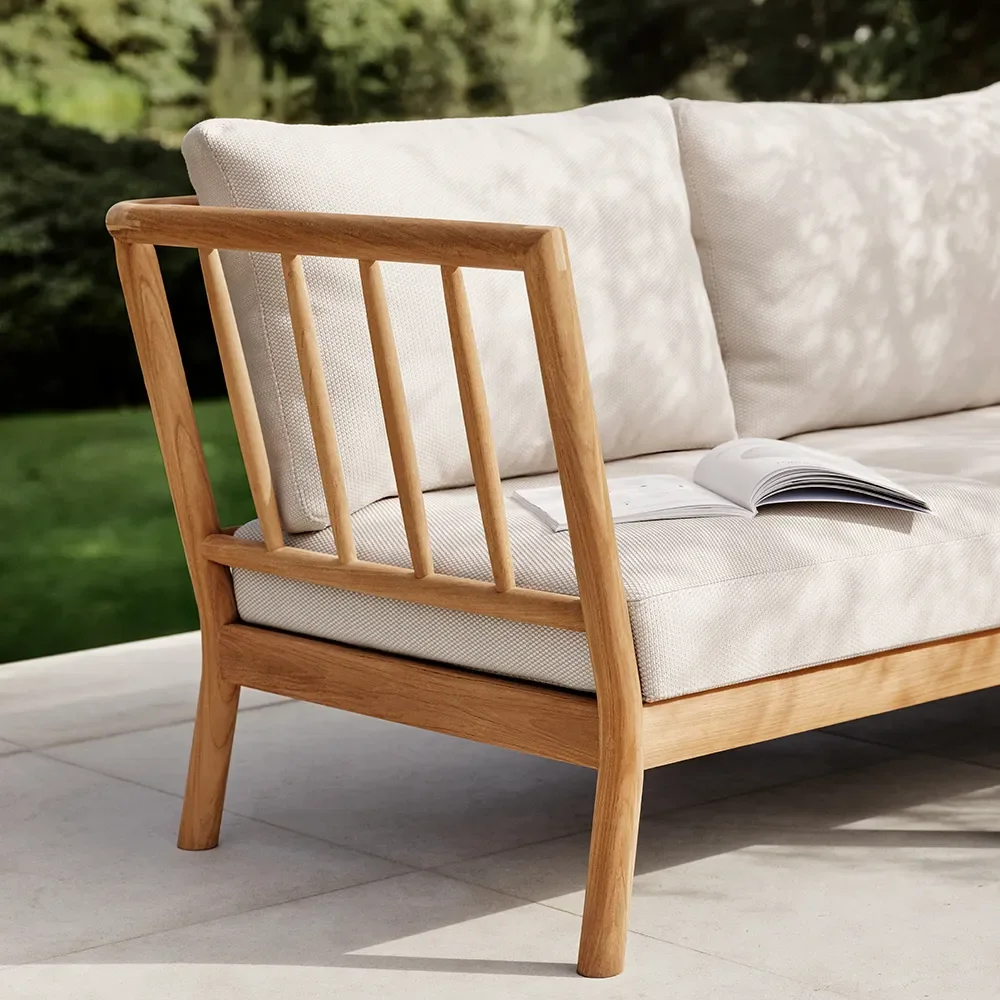 Tradition End Module Light Sand/Teak