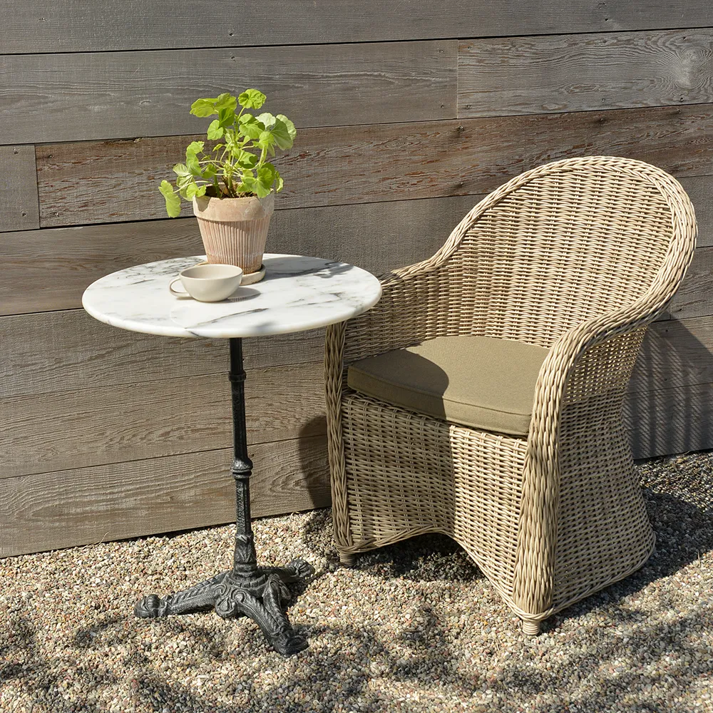 Loire Marmorbord 60 Hvid