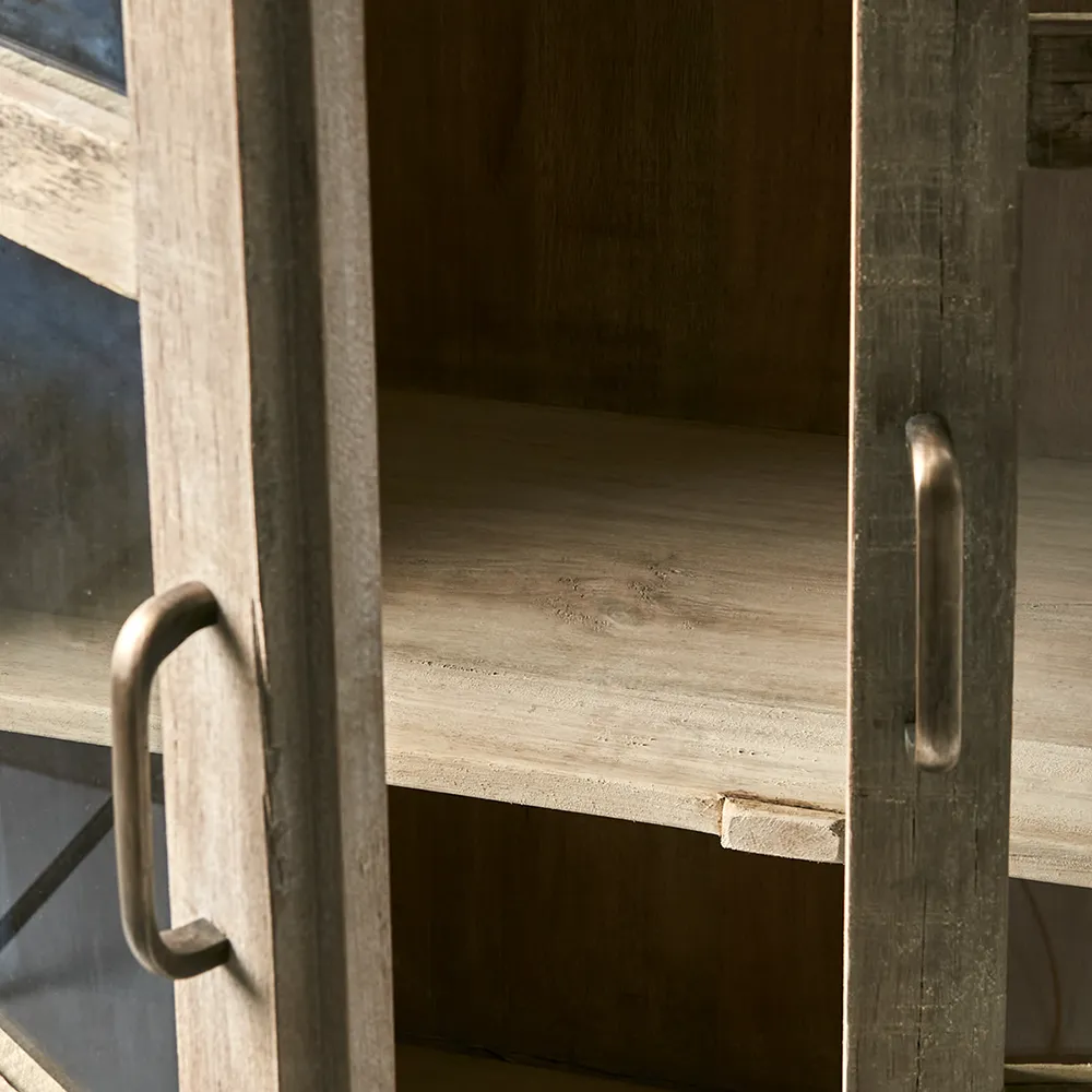 Riko Vitrineskab Natural