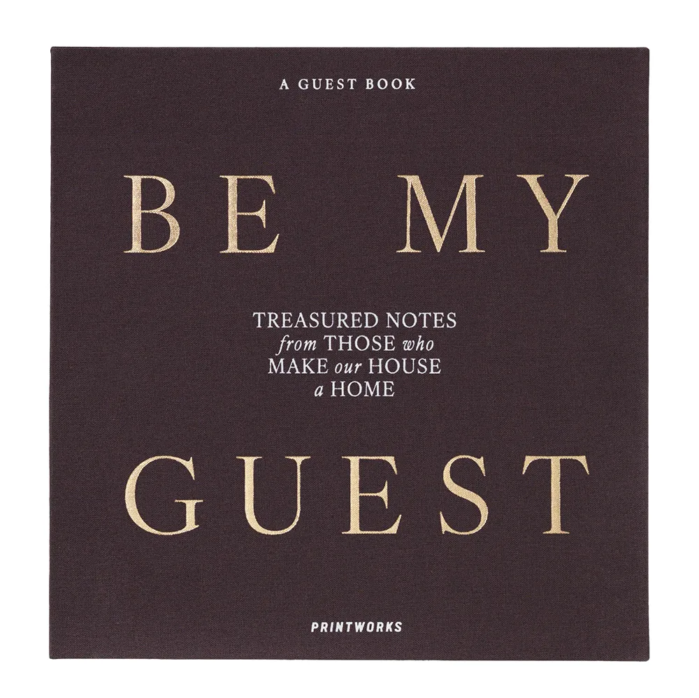 Guestbog Anthracite Be My Guest