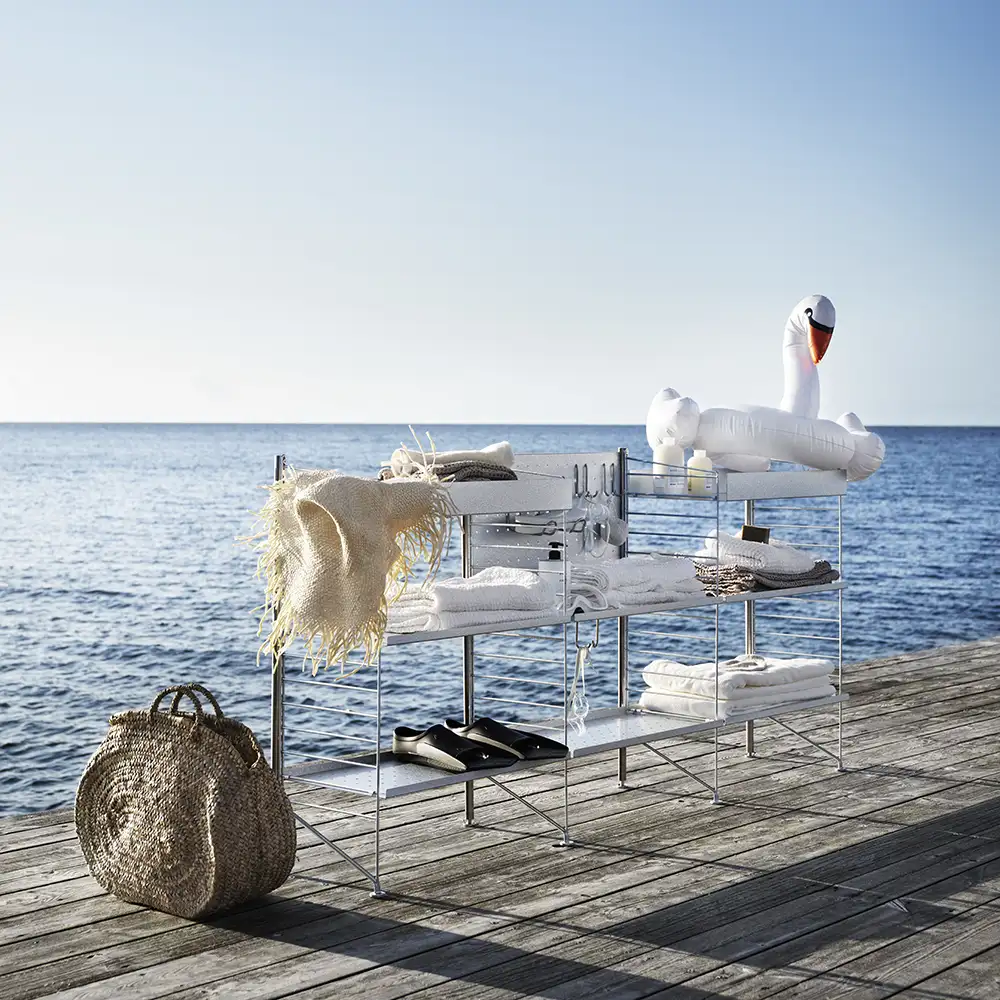 Hovedgærde 85x30 cm Galvaniseret