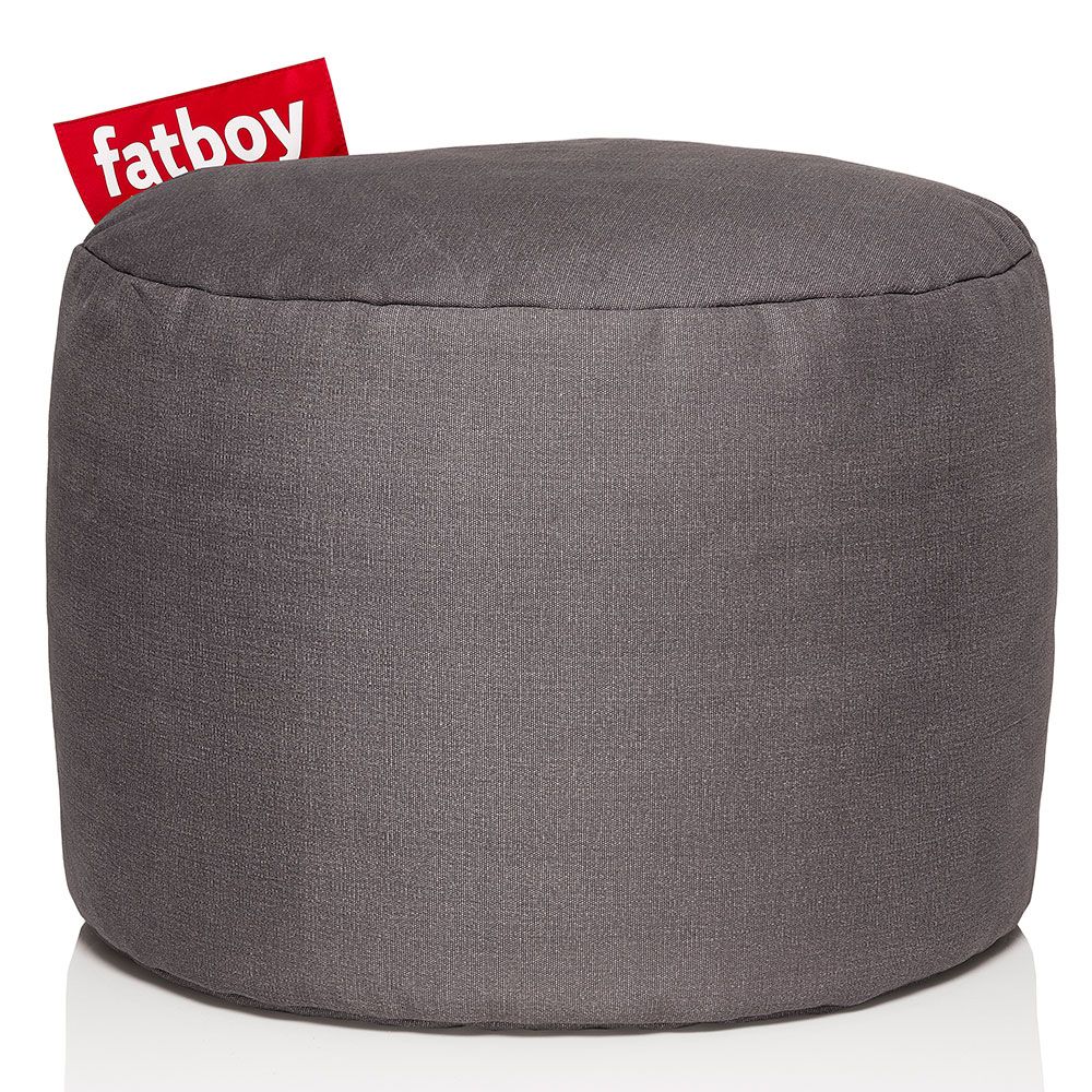 Fatboy Point stonewashed pouf grey